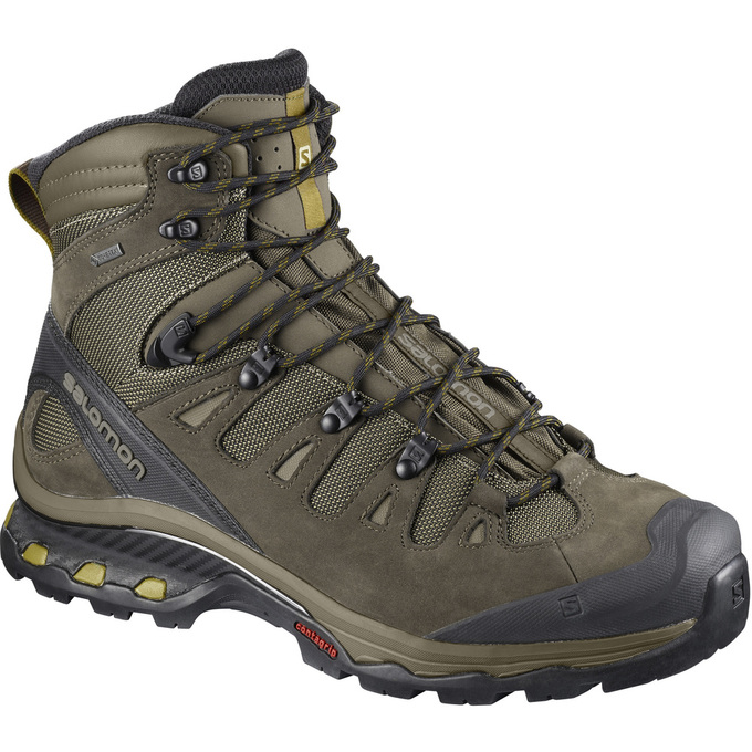 Bottes De Randonnée Salomon Homme Marron Noir - Salomon QUEST 4D 3 GTX® - France (5134-BFEXN)